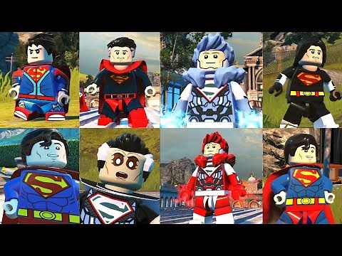 LEGO DC Supervillains - EPIC SUPERMAN Showcase! Black Lantern, Justice League & More!