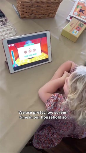 Using AdaptedMind app into your preschool homeschool routine for some fun learning games! #MathGame