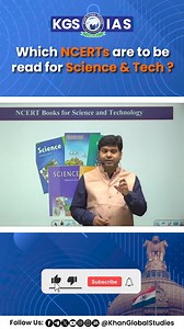 4.9K views · 151 reactions | आइये जानें UPSC में Science & Tech के लिए NCERT की कौन सी Books पढ़ें। . . . #ncert #ncertbooks #ncertbatch #basicstudy #AdvanceStudy #student #competitiveexam #aspirants #civilservice #upsc #currentstudy #upscpreparation #CSE #StatePSC #joinus #reels #reelitfeelit #trendingreels #trendingvideo #viralreels #khansir #khanglobalstudies #kgsias #Kgsiasofficial #FollowUs | Khan Global Studies | Facebook