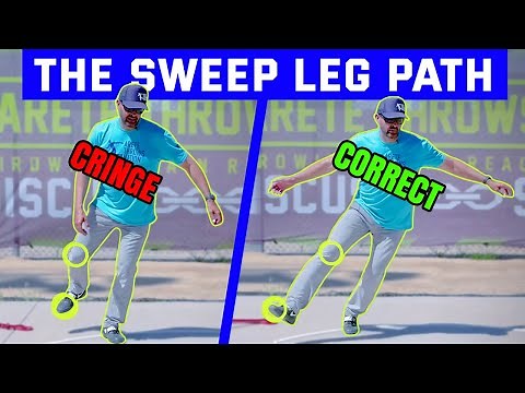 Sweep Leg- Wide Vs Narrow | Discus throw & Shot Put (Spin/Rotational)