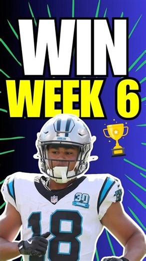Top 5 WAIVER WIRE & Roster Moves for Week 6 in 2025 Fantasy Football 🔥