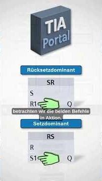 SR vs. RS in the TIA Portal – The crucial difference! ⚡