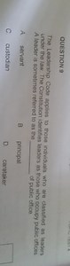 The Leadership Code applies to those individuals who are classi... | Filo