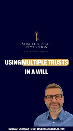 Using Multiple trusts is a great way to create autonomy in your planning, as well as make the planning easier to manage especially through the generations. Follow (me) @TheAssetProtectionGuy For More📚 This is just a quick overview, if You need further Information visit the link in my bio 🔗 - #estateplanning #estateplan #estateplanning101 #asset #assetprotection #trusts #will #wills | The Asset Protection Guy