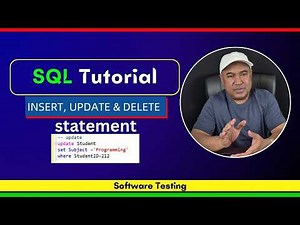 SQL Tutorial | Insert, Update and Delete Statement