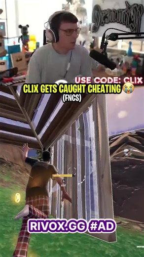 ClixCaughtCheating in FNCS! 😭