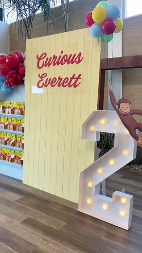 Curious George Themed Kids Party Ideas