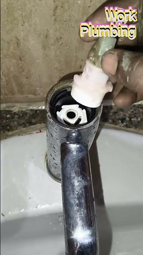 How to repair A single lever mixer tap cartridge