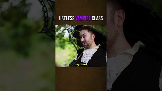 Vampire is literally the worst class
