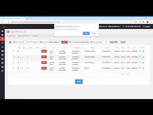 ASP.Net based Appointment & Scheduling Management