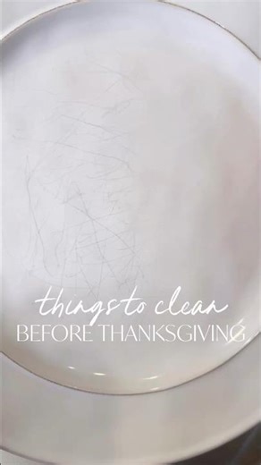 Things to clean before Thanksgiving! ￼#cleaninghacks #home #cleaningtips