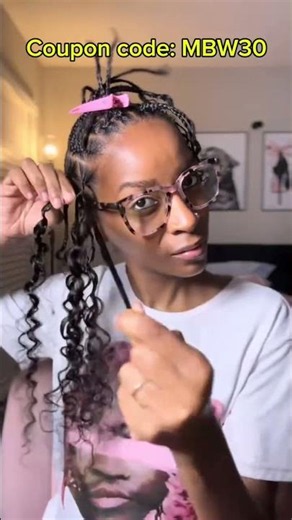 Lightweight Crochet Braids Burmese Curly Hair Install | Miracle Knots Review #mybraidedwig