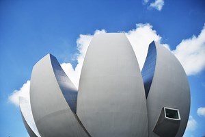 Take a virtual tour of the ArtScience Museum in Singapore