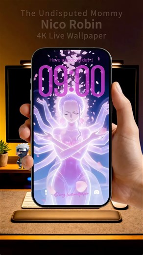 The Undisputed Mommy of One Piece - Nico Robin Live Wallpaper 4K #OnePiece #livewallpaper