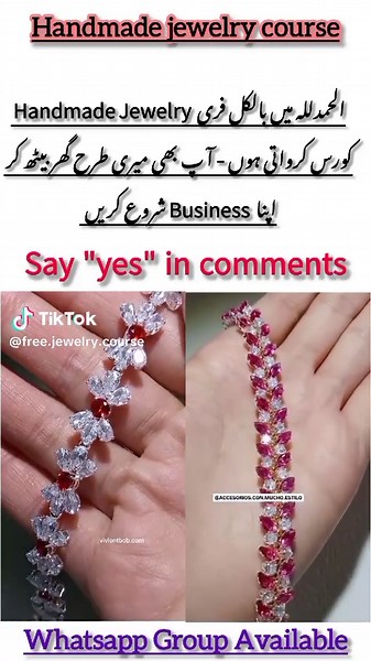 Free jewelry course on TikTok