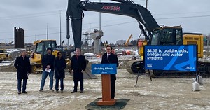 Alberta government investing in roads, bridges, water infrastructure across the province