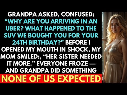 I Arrived in an Uber. Grandpa Asked, ‘Where’s Your SUV?’… The Truth Was the Last Thing He Expected