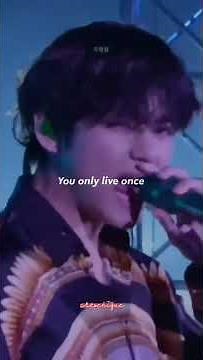 BTS "Jump" Live V version 😊💜😎