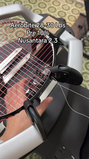 Nusantara 28-30 Lbs Aerobite Badminton Racket Review