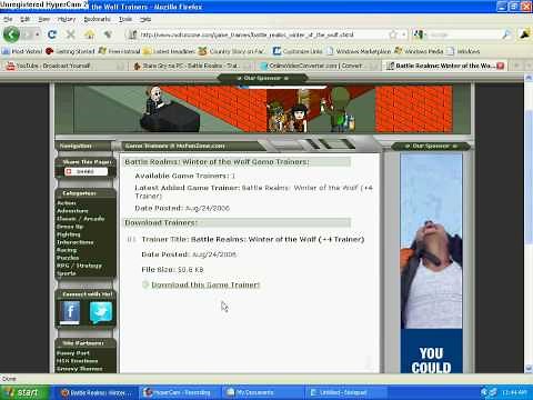 How to download battle realms wotw trainer