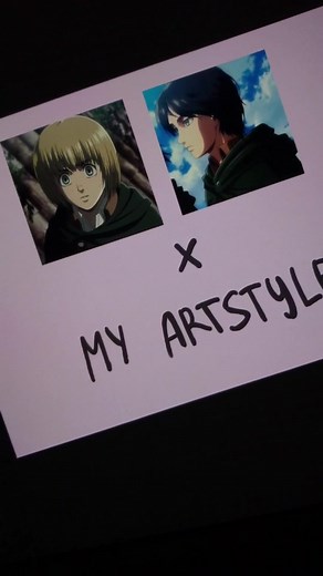 eremin with clips and stickers👩‍🦲🤲 #aot #attackontitan #eren #armin #erenyeager #erenjaeger #arminarlert #eremin #fyp #foryou #foryoupage