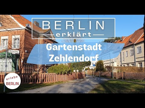 Die Gartenstadt Zehlendorf - Siedlungsbau in Berlin zu Beginn des 20. Jahrhunderts