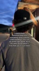 Understanding vs Communication: When Words Become Noise