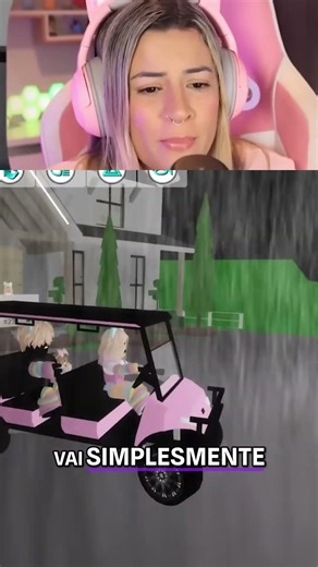 Enfrente o Tsunami em Brookhaven: Missão de Resgate no Carrinho de Golfe! #shorts