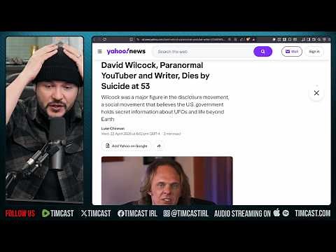 UFO Researcher ENDS SELF, Missing Scientist Conspiracy GETTING CRAZY | Tim Pool