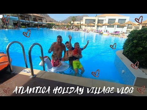 ATLANTICA HOLIDAY VILLAGE RHODES VLOG EPISODE 1