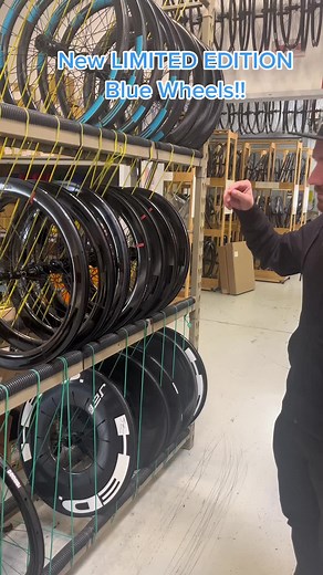 You asked, we followed through! New LIMITED EDITION Blue decals on our Vanquish RC Performance and Pro series! #cycling #hedwheelset #hedwheels #hedcycling #fastest #wattage