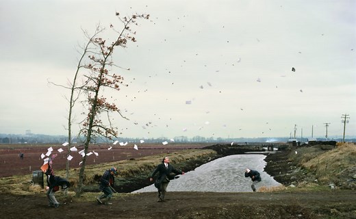 Jeff Wall & A sudden gust of wind
