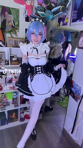 Meilleur cosplay de fille #remcosplay #rezero #rezerokarahajimervisekaiseikatsu #startinglifeinanotherworld #bestgirl