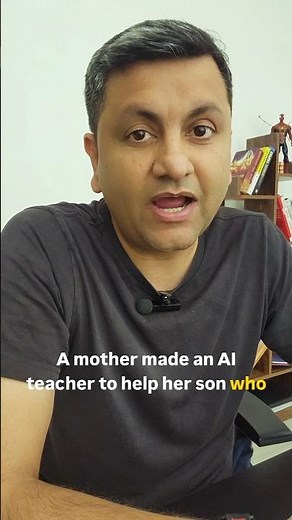 How a Mom Used AI to Teach Her Child — No Coding Needed #aiforeveryone #vibecoding