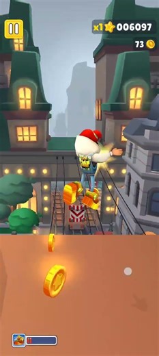 Using invisible character in Subway surfers game #gaming #subwaysurfers #ironman #viral #trending