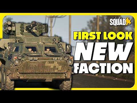 First LOOK at the NEW FACTION coming to Squad!