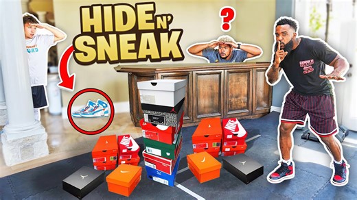 2Hype Hide N' Sneak! Find The Sneaker You Get To Keep It!