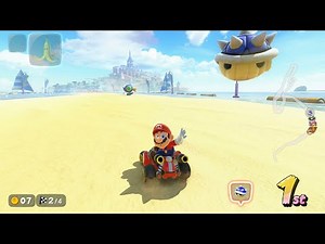 Mario Kart World Blue Shell Compilation On Mario