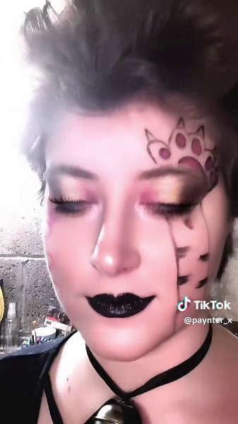 Cat makeup ideas by a makeup artist