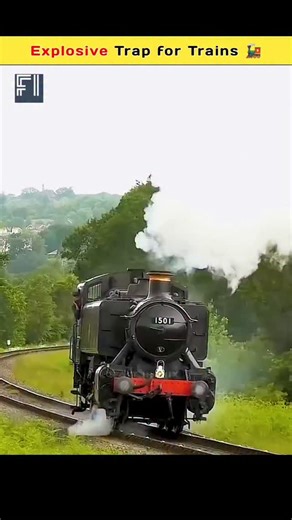 Flex Intel on Instagram: "The Secret of Train Sound Bomb 💥 Did you know trains once used explosive “Sound Bombs” for safety? 🚆💣 These red flat devices, filled with gunpowder, were placed on railway tracks to warn drivers of danger ahead. When a train rolled over them, they exploded loudly—signaling the driver to slow down or stop immediately. A fascinating piece of railway history! Train sound bomb, railway safety device, train explosion warning, railway facts, railway history, train safety s