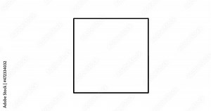 Animation of for hands with puzzle, team working in outline design.