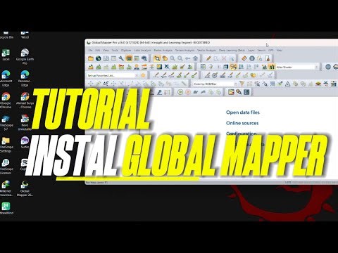 INSTAL GLOBAL MAPPER VERSI 26_0-x64 | TUTORIAL | SOFTWARE