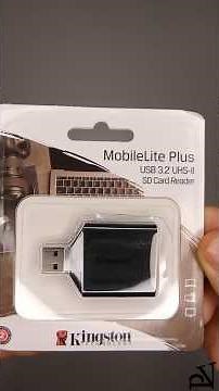 Kingston MobileLite Plus SD Card Reader, MLP, UHS-II, USB 3.2 +Benchmarks