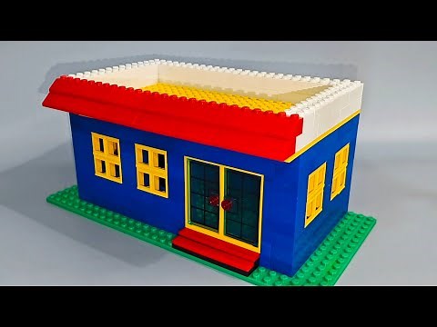 How To Build a LEGO Farm House 🏠MOC | Building Blocks Instructions | Diy