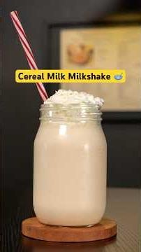 How To Make A Milkshake With Your Favorite Cereal