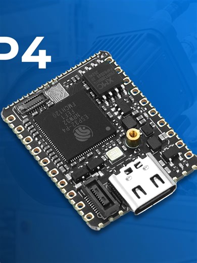 M5Stack Stamp-P4 & AddOn C6: ESP32-P4 & Wi-Fi 6