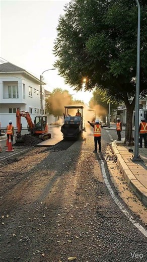 Broken Road to Luxury Street | Satisfying Road Construction Timelapse