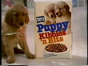 Puppy Kibbles & Bits 1980s Dog Food Commercial
