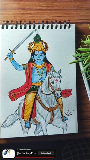 Drawing kalki avatar #artfactory