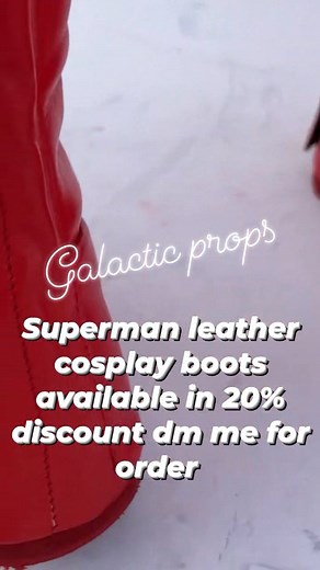 Step into the world of legends with these premium Superman leather...